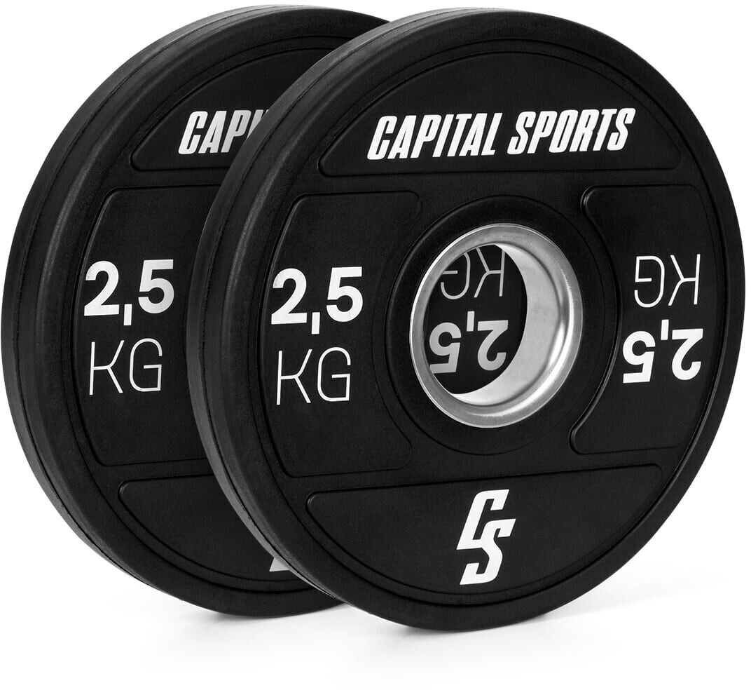 Capital Sports Elongate 2020 Bumper Plates 2 x 2,5 kg