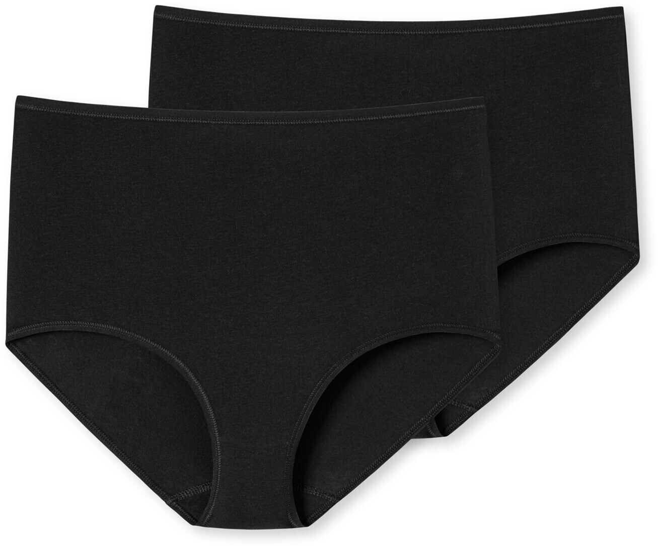 Schiesser 95/5 Maxi Panty 2-Pack black