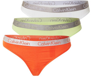 Leia vender luces Calvin Klein Radiant Cotton 3 Pack Thongs (000QD3560E) desde 23,99 € |  Compara precios en idealo