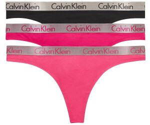 3 Pack Thongs - Radiant Cotton Calvin Klein®