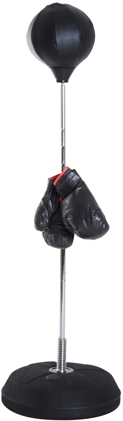 HomCom adjustable Punching Ball with gloves