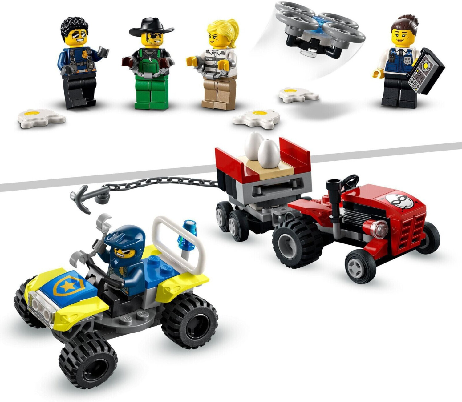 Soldes LEGO City - Le camion de commandement mobile de la police (60315)  2024 au meilleur prix sur