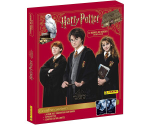 PANINI Harry Potter Le Manuel du Sorcier Coffret album, 16 pochettes de  stickers et 2 cartes au meilleur prix sur