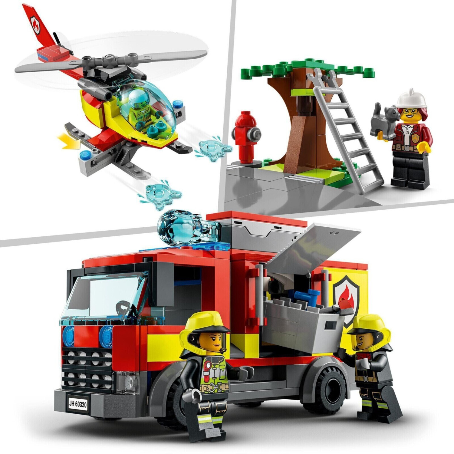 Coche cheap bomberos lego