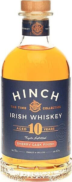Hinch 10 Years Irish Whiskey Sherry Cask Finish 0,7l 43%