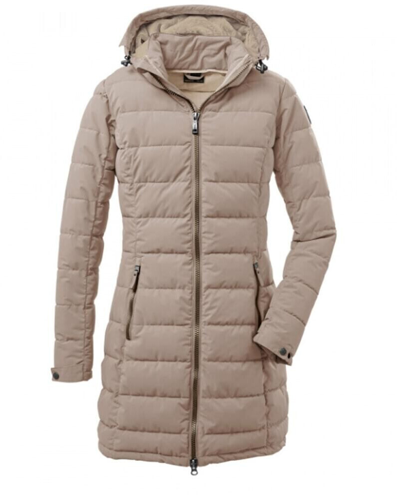 G.I.G.A. DX by Killtec GW 13 Women Quilted Parka light beige