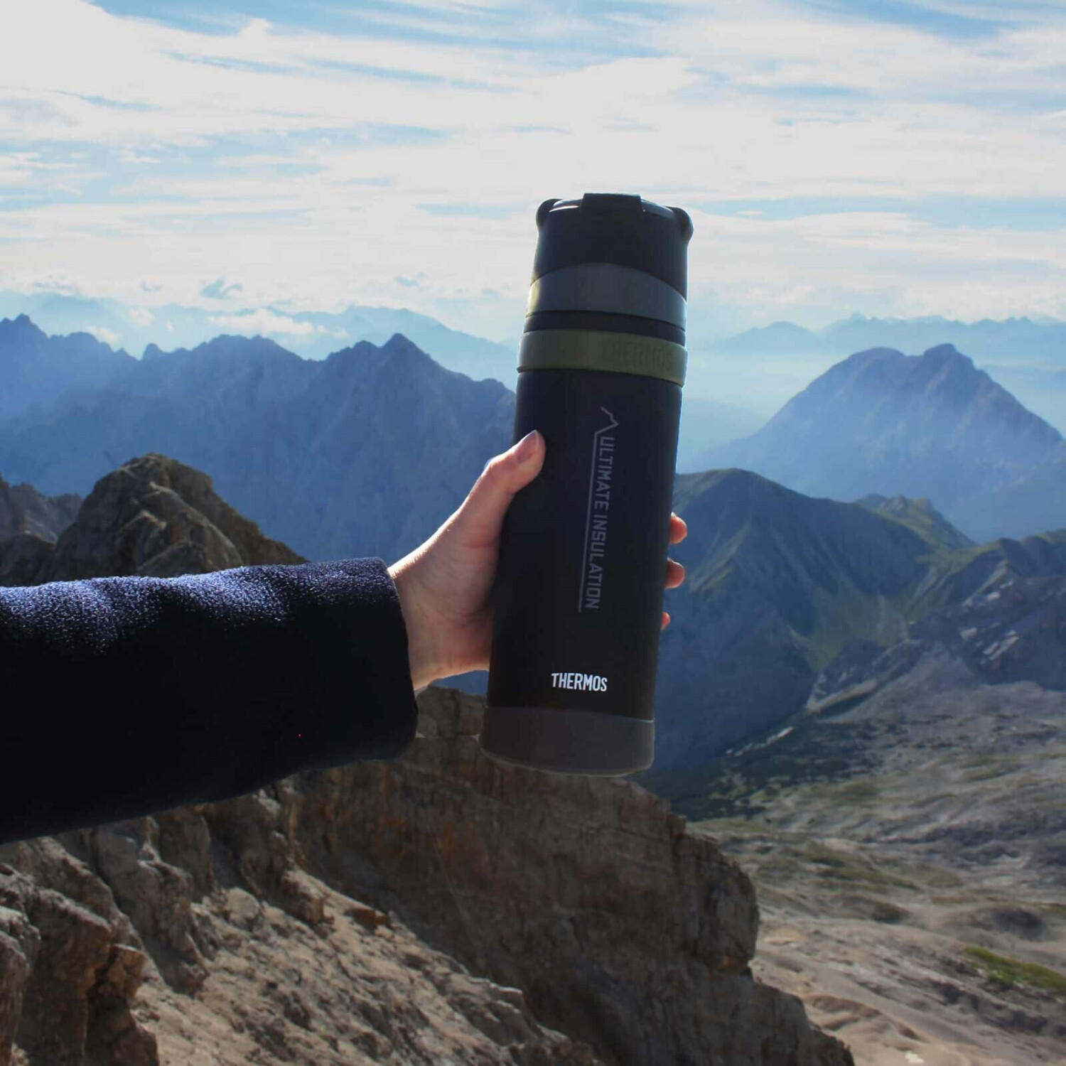 Thermos ultimate series flask charcoal 900 ml on sale