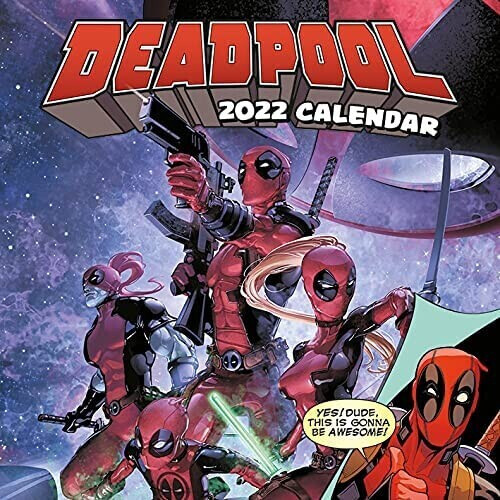 Pyramid international Marvel Deadpool 2022 - Calendar