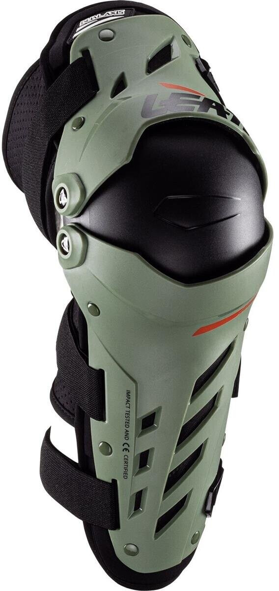 Leatt Protecteurs genou tibia Dual Axis vert