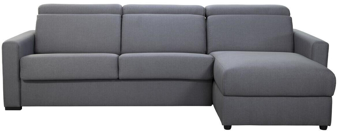Miliboo Canapé d'angle Noro gris