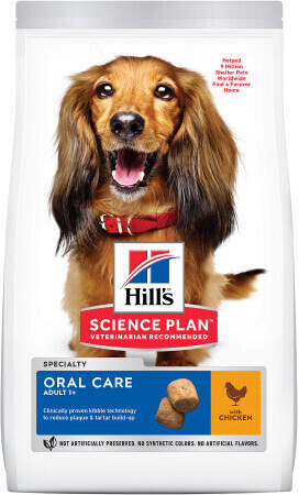 Photos - Dog Food Hills Hill's Pet Nutrition Hill's Science Plan Canine Adult Oral Care with Chick 