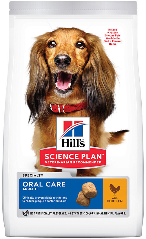 Hill's Science Plan Canine Adult Oral Care with Chicken Dry 12kg