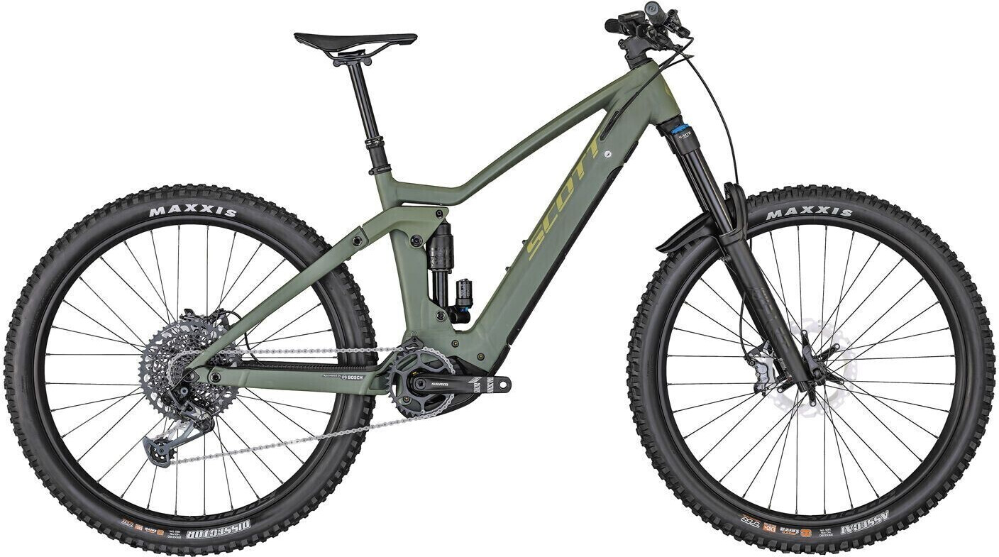 Scott Ransom eRide 910 (2022) matt dark/moss green