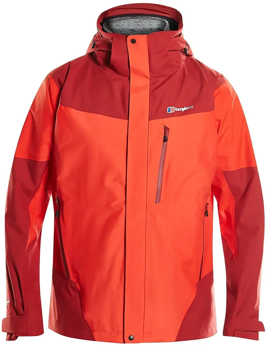 Buy Berghaus Men s Arran Waterproof Jacket Red from 114.99 Today Best Deals on idealo