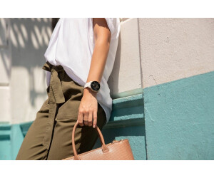 Achat Montre Garmin Venu 2 Plus Gray avec bracelet cuir brun
