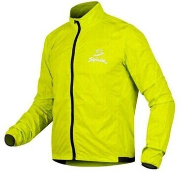 Photos - Cycling Clothing Spiuk Spiuk Anatomic Wind Jacket yellow