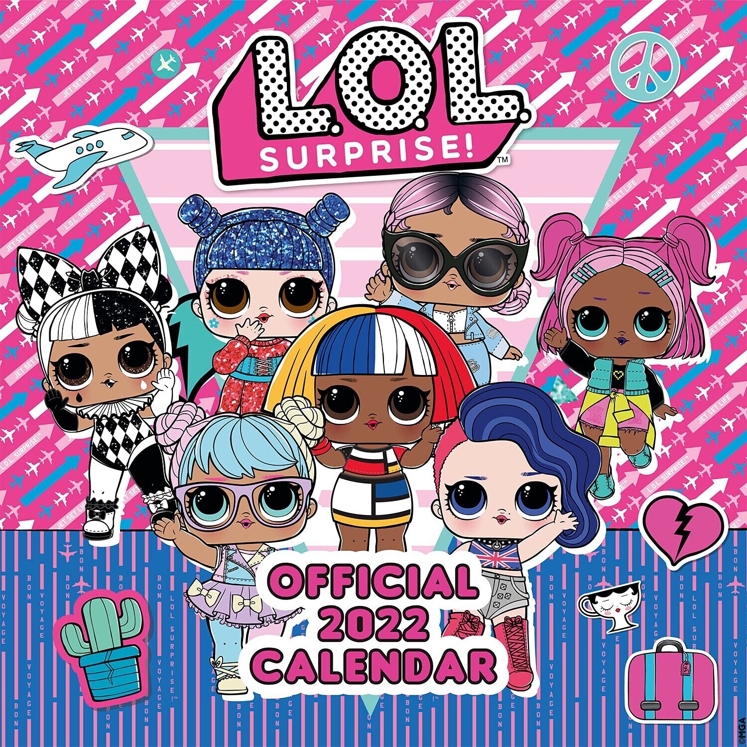 Danilo L.O.L Surprise Offical 2022 Calendar