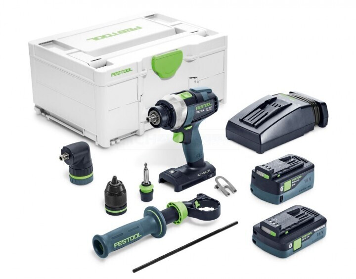 Festool Quadrive TDC 18/4 5,2/4,0 I-Set QUADRIVE Ah (577243)