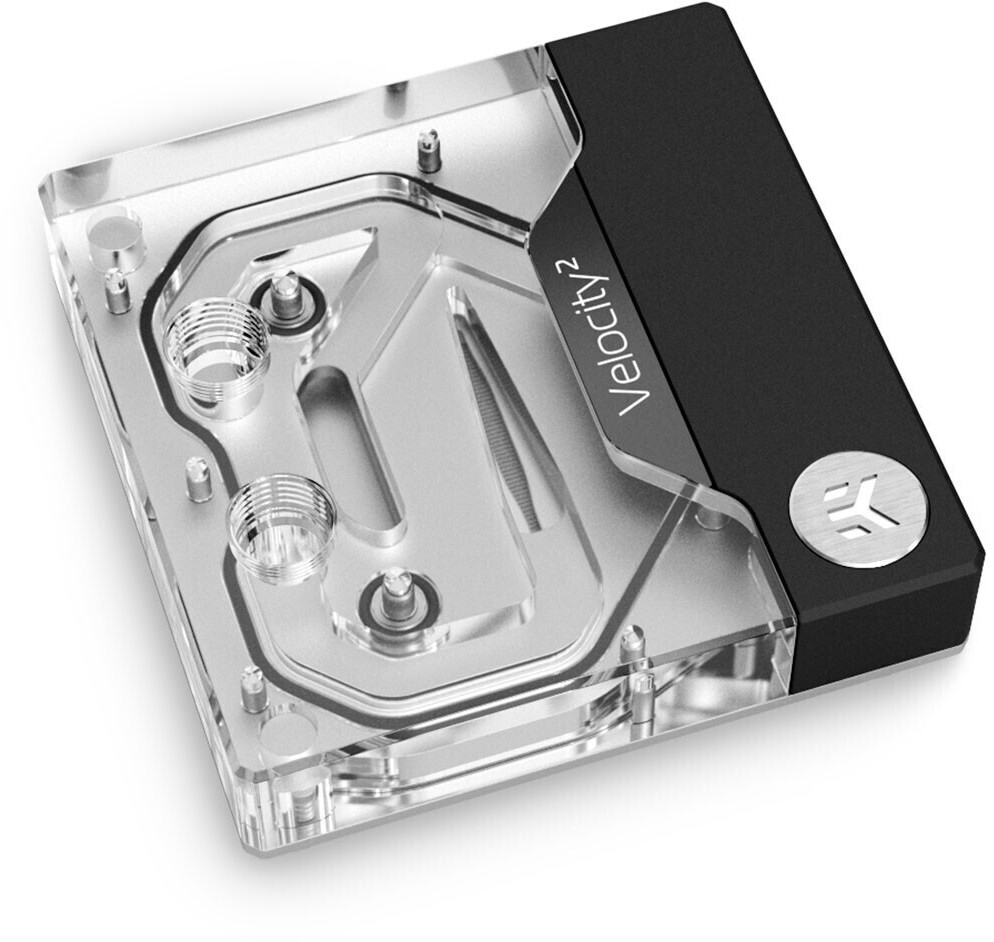 EKWB EK-Quantum Velocity 2 D-RGB - 1700 Nickel + Plexi