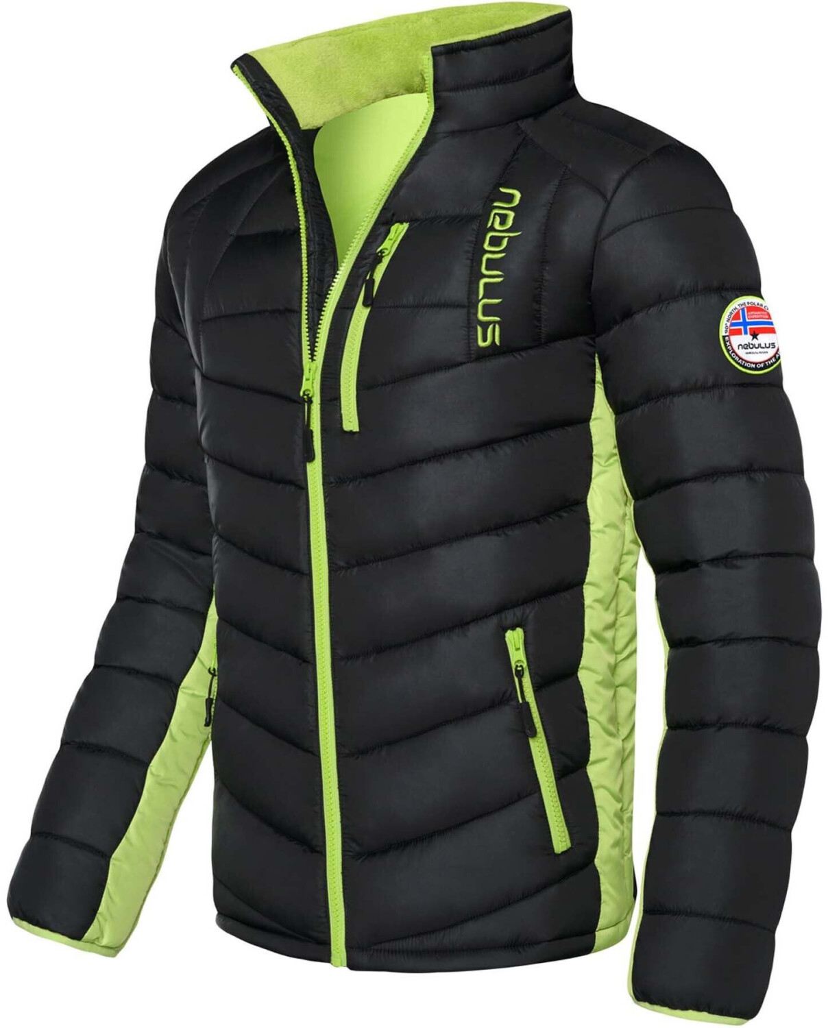 Nebulus Winterjacket Graffity Man black/lime