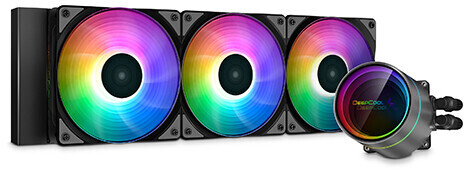 Deepcool CASTLE 360EX A-RGB noir