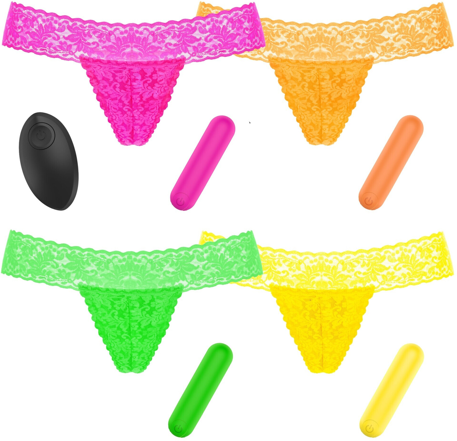 Love To Love Culotte vibrante Secret Panty 2 (jaune)