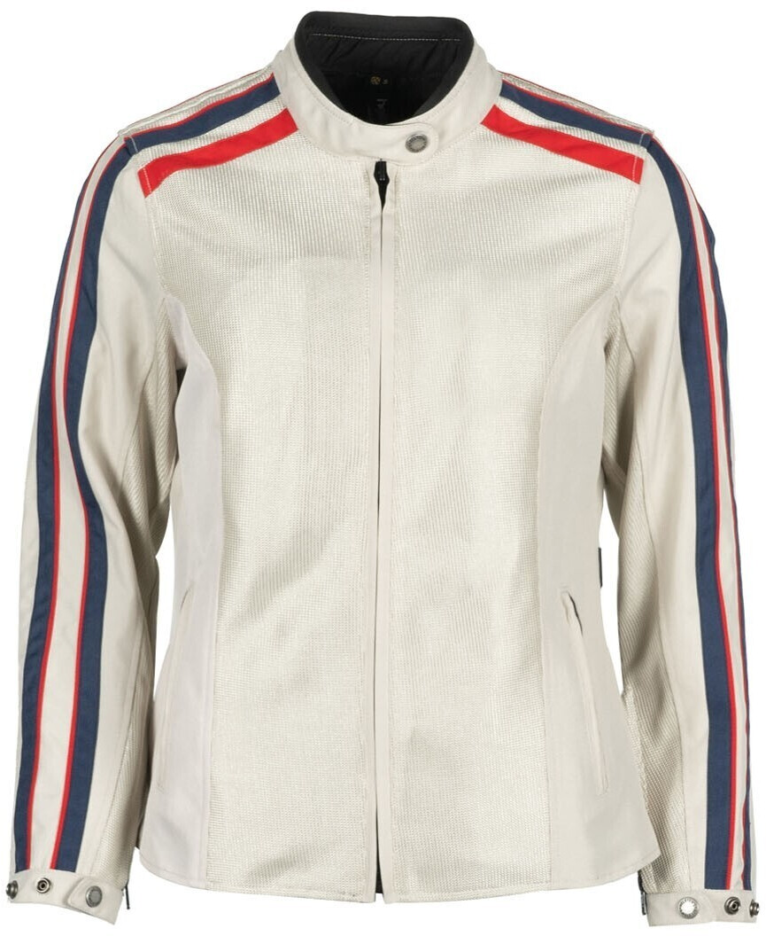Helston's Blouson Jade Mesh blanc