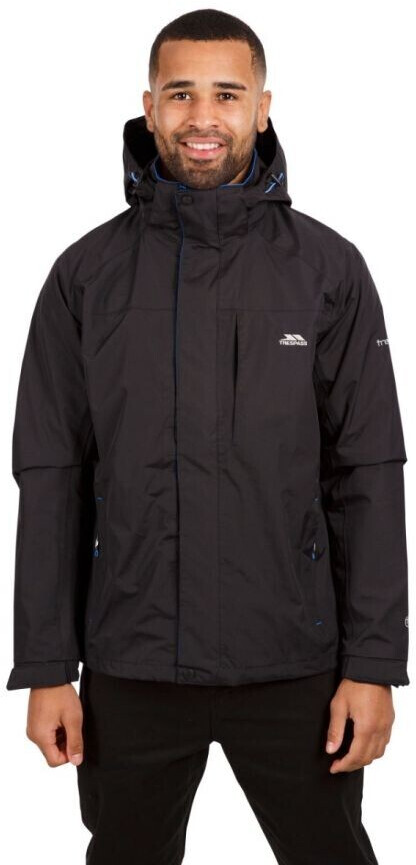 Trespass Men s Waterproof Jacket Edwards II Black from 35.49 Today Best Black Friday Deals on idealo