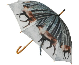 Neu Mars & More Holzgriff Schirm Regenschirm Motiv Zapfen Original 