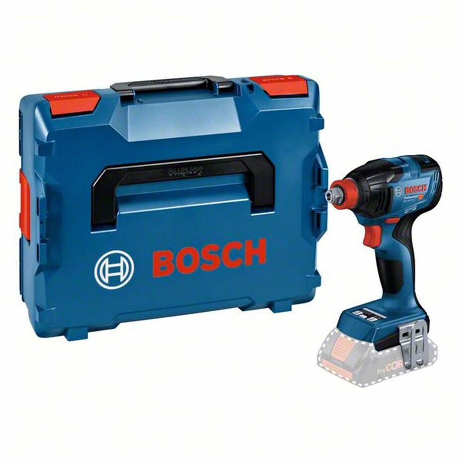 Bosch Professional BOSCH GDX 18V-210 C + accessoires L-BOXX, Percuteuse  Bleu/Noir