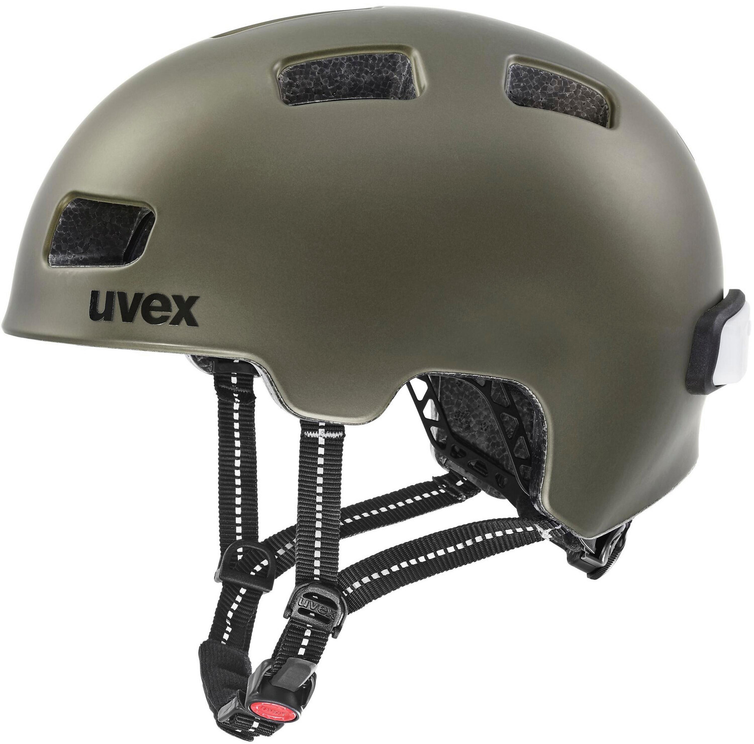 Photos - Bike Helmet UVEX City 4 green-smoke mat 