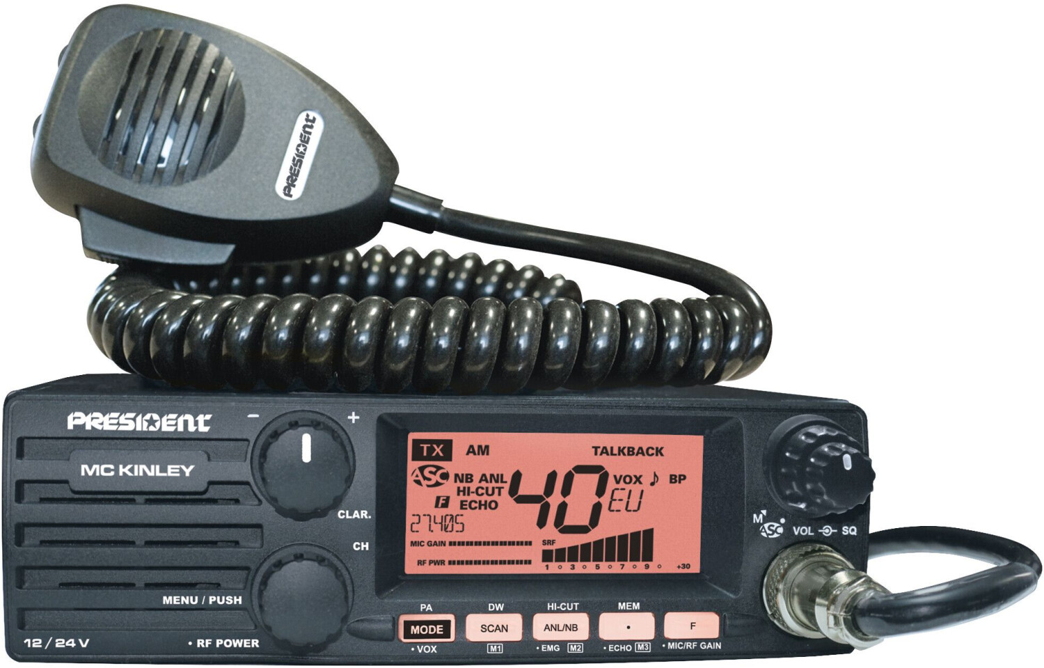 President-Electronics MC Kinley 12/24V