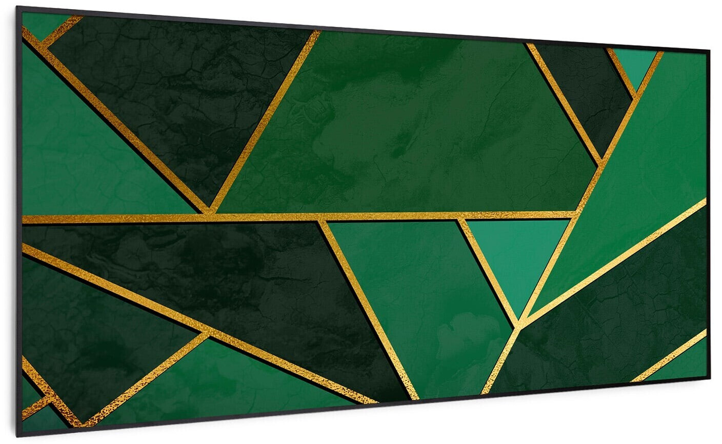 Klarstein Wonderwall Air Art Smart Ligne verte 120 x 60 cm