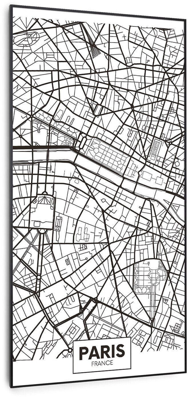 Klarstein Wonderwall Air Art Smart Plan de Paris 60 x 120 cm