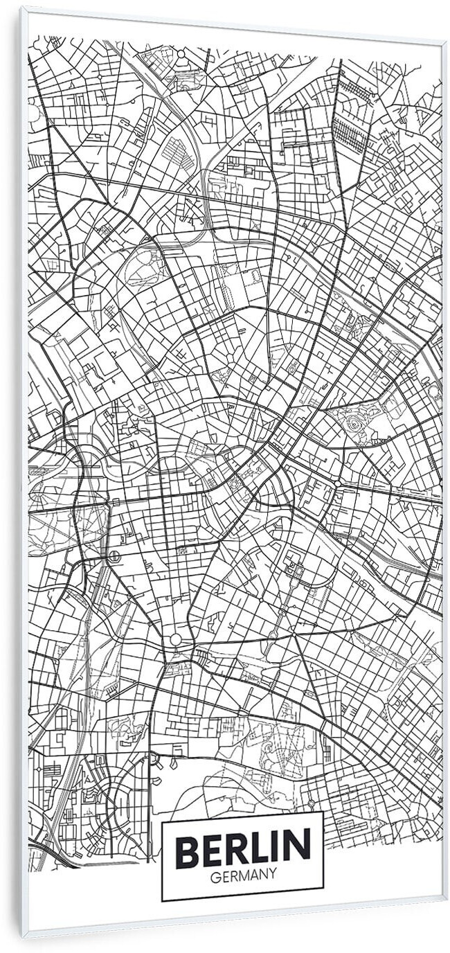 Klarstein Wonderwall Air Art Smart Plan de Berlin 60 x 120 cm
