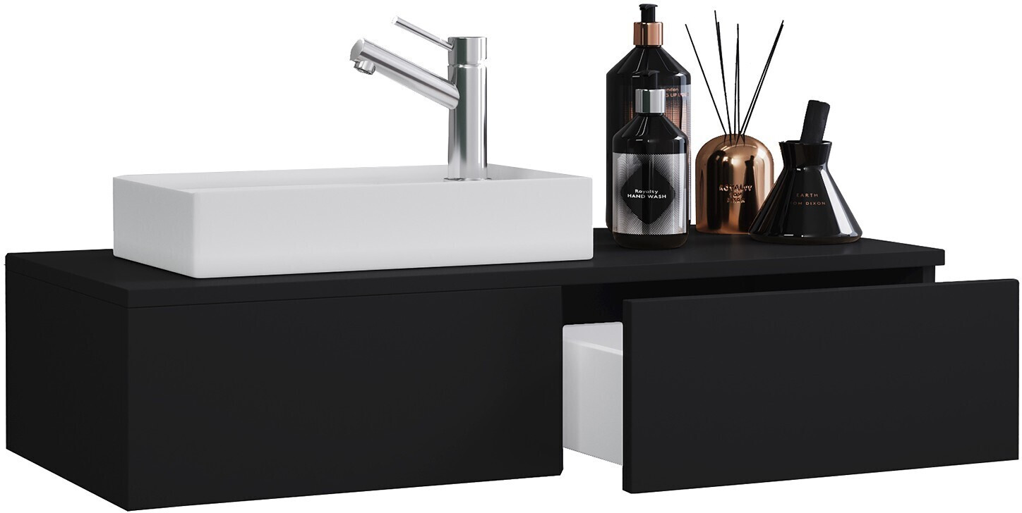 VCM my bath Gudas 2-tlg. schwarz (914875)