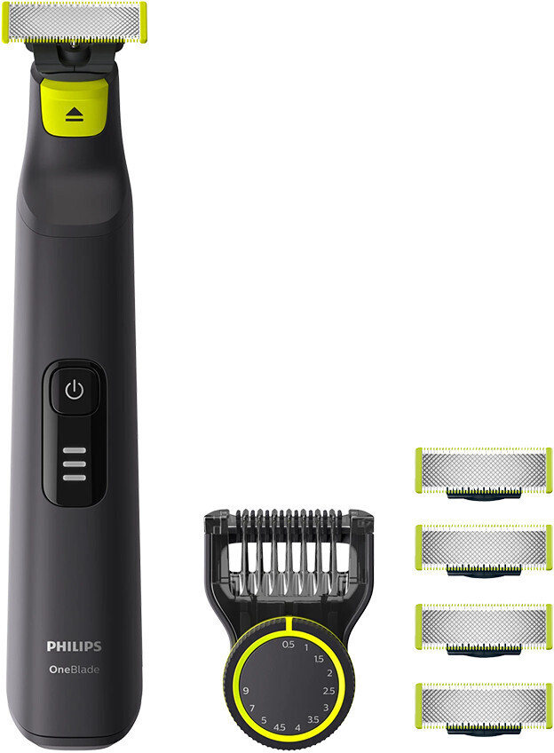 Philips OneBlade Pro QP6530/31 + 4 Klingen ab 97,00 € Preisvergleich bei idealo.de