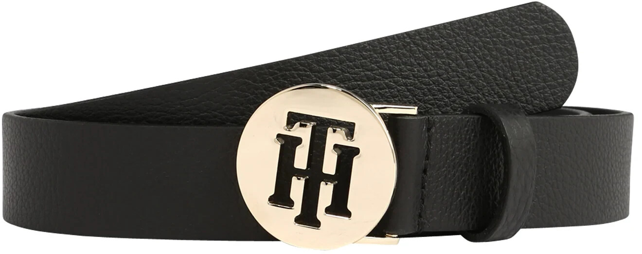Tommy Hilfiger Round Buckle Monogram Leather Belt black ab 42,50 € Preisvergleich bei idealo.de