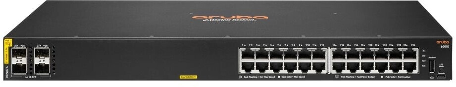 HPE Aruba CX 6000 24G Class4 PoE 4SFP 370W (R8N87A)