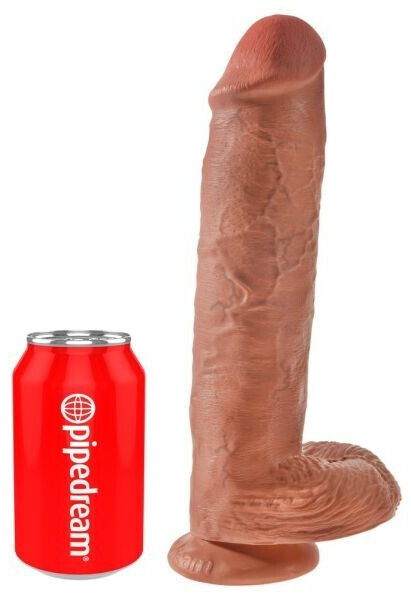 Pipedream Cock 11 Inch with Balls Tan