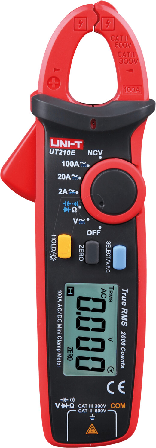 Uni-T Mini clamp meter TRMS AC/DC (UT210E)