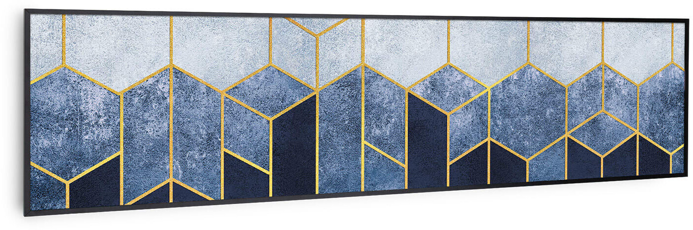 Klarstein Wonderwall Air Art Smart Décor feuille dorée 120 x 60 cm