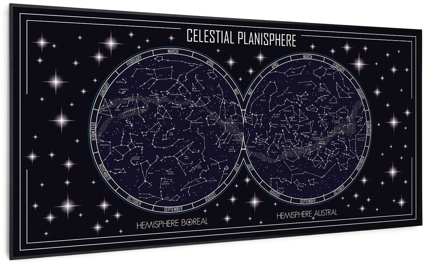 Klarstein Wonderwall Air Art Smart Constellation 120 x 60 cm