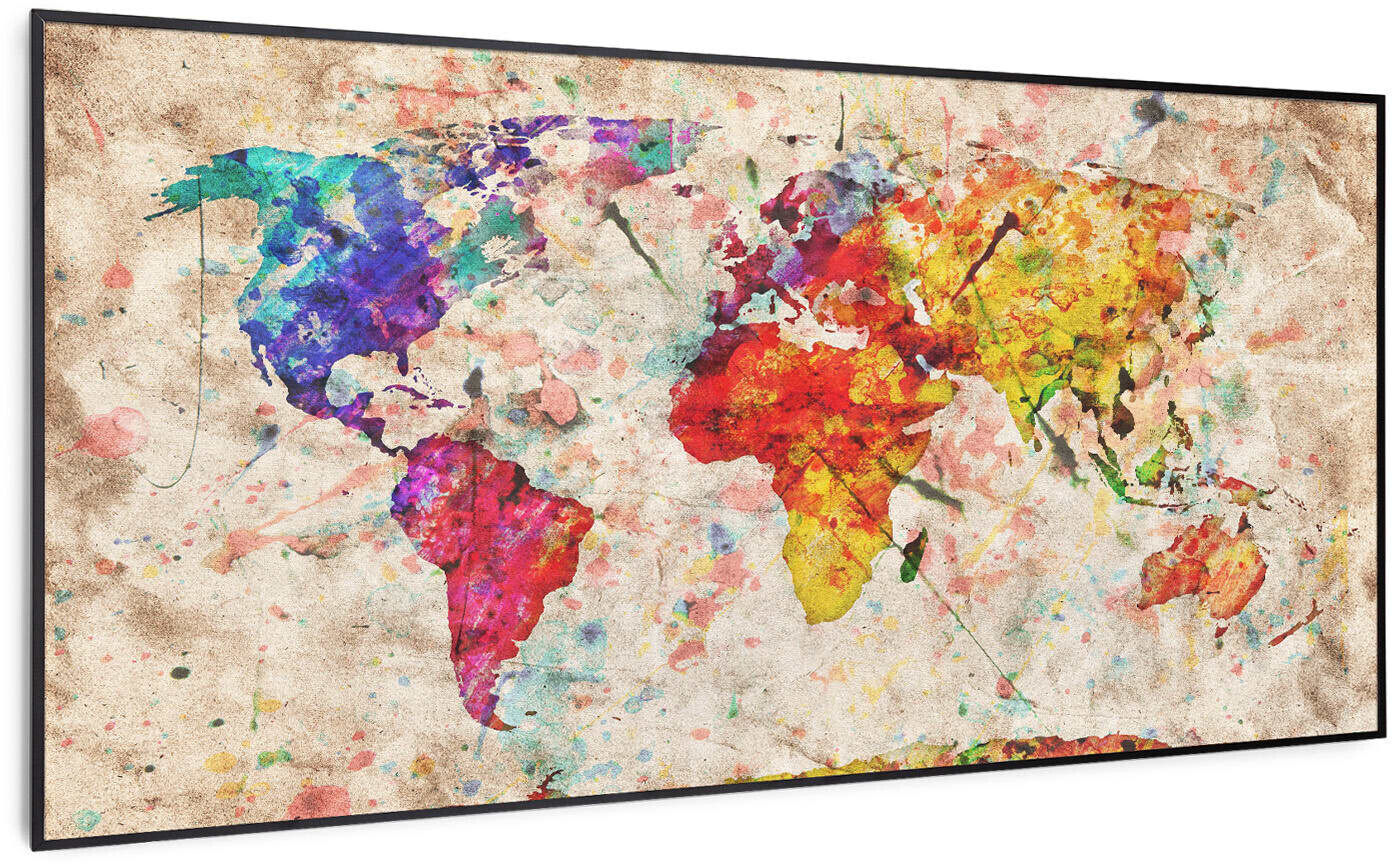 Klarstein Wonderwall Air Art Smart Décor ligne verte 60 x 60 cm