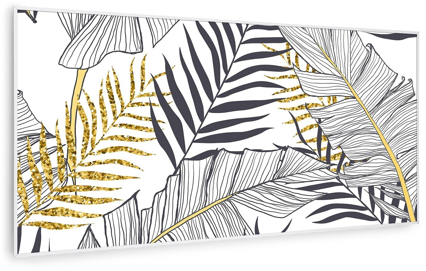 Klarstein Wonderwall Air Art Smart Décor ligne verte 120 x 60 cm