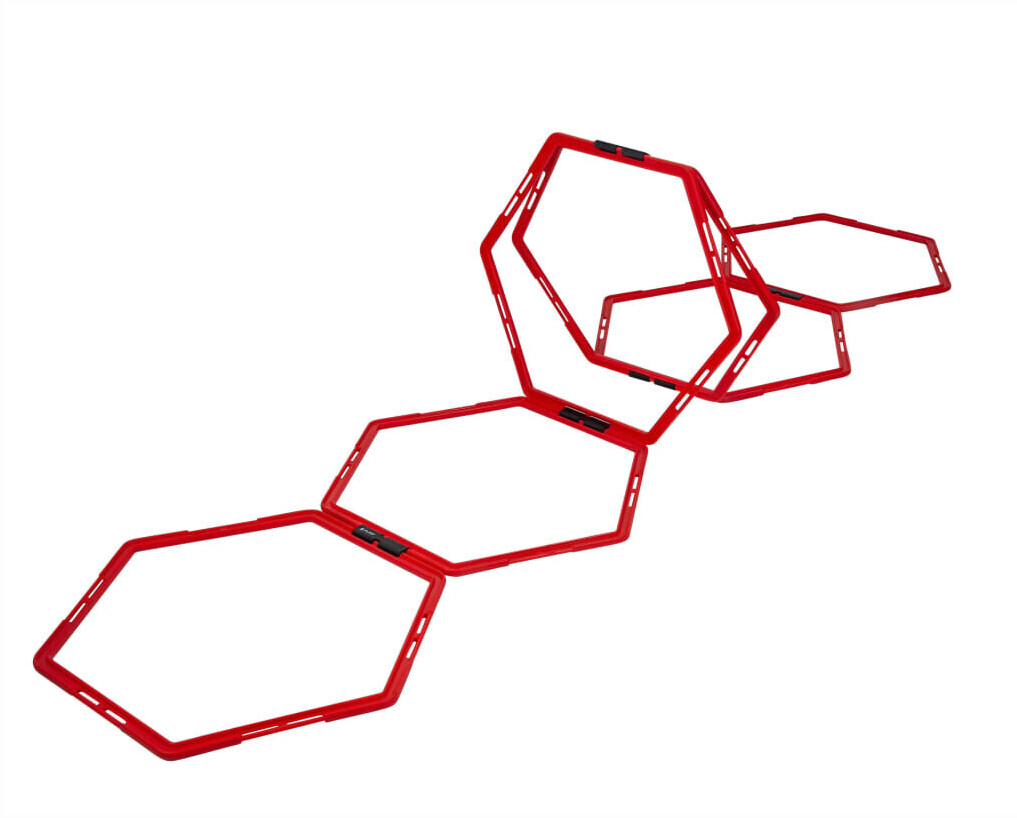 Pure2Improve Agility Grid 6 PCS red