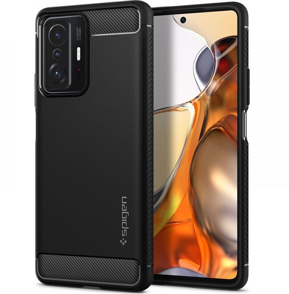 Spigen Rugged Armor (Xiaomi 11T/11T Pro) Black