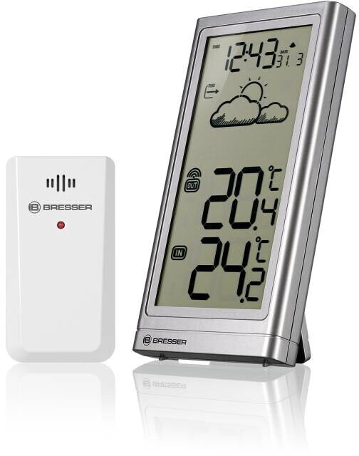 Bresser Meteo Temp silver