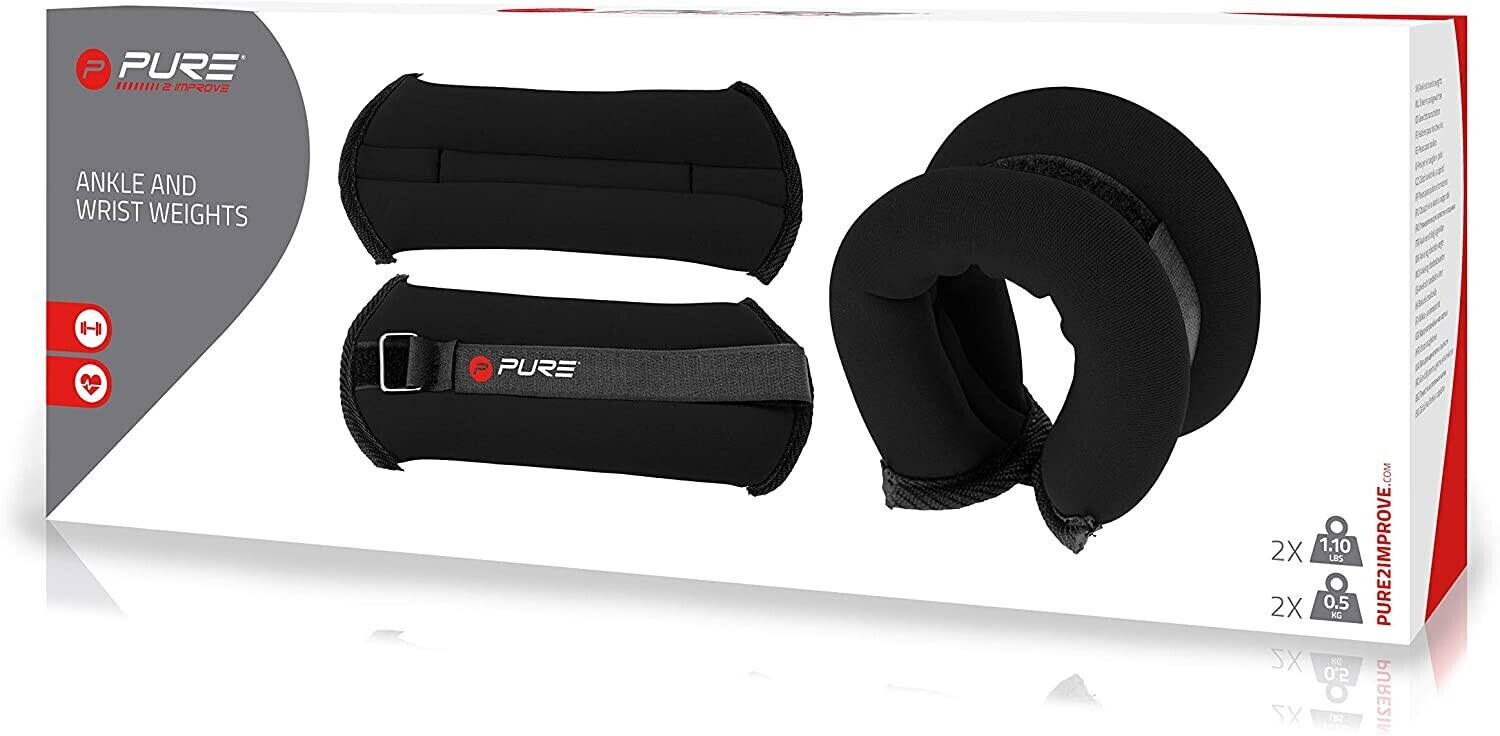 Pure2Improve Ankle Wrist Weights 2 x 0.2kg ab 7 99