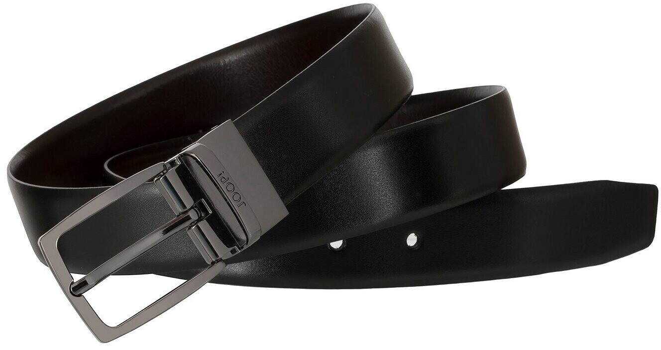 Joop! Coll.Belt black-darkbrown